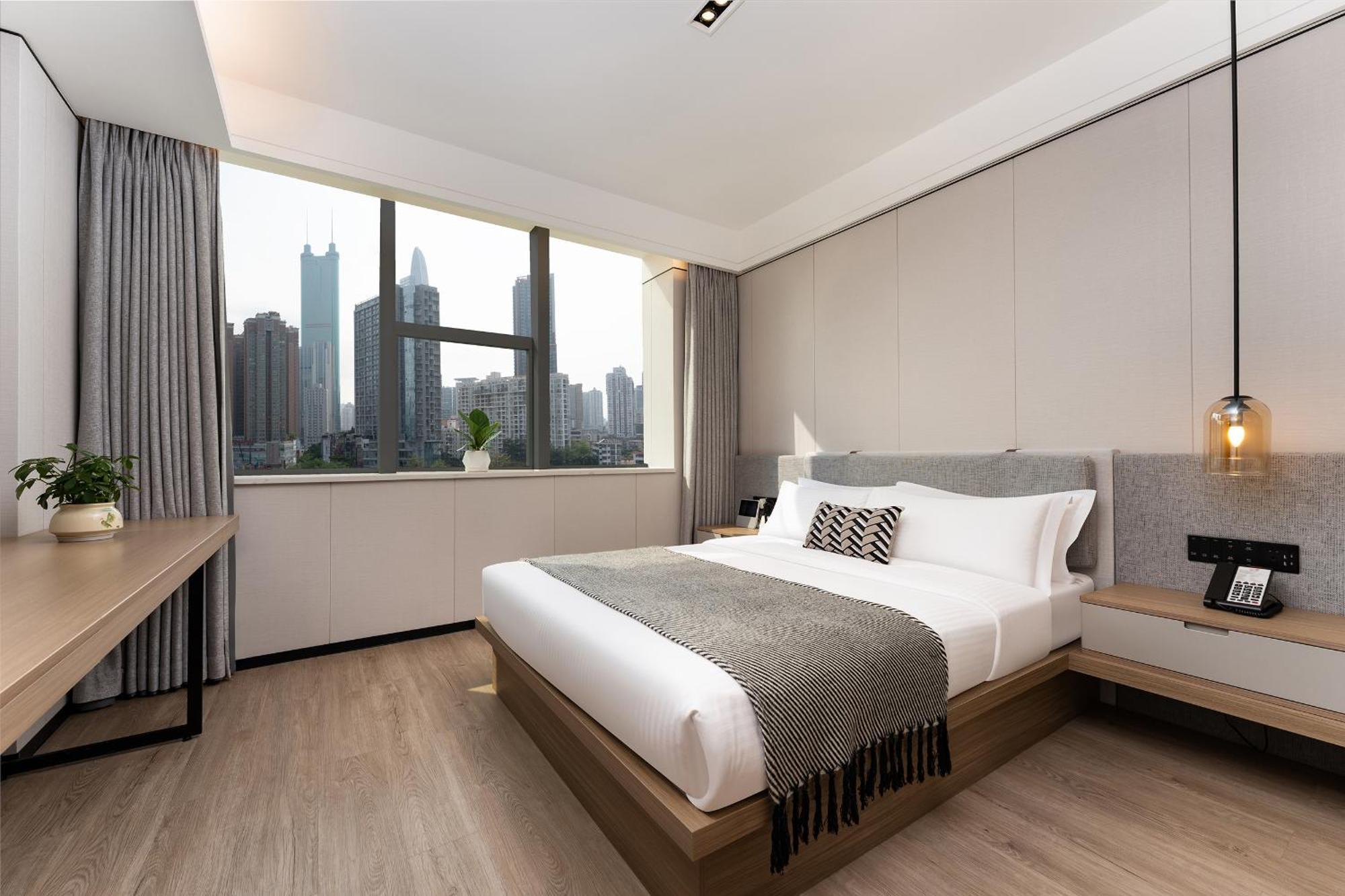 Cm Serviced Apartment Shenzhen Dongmen المظهر الخارجي الصورة